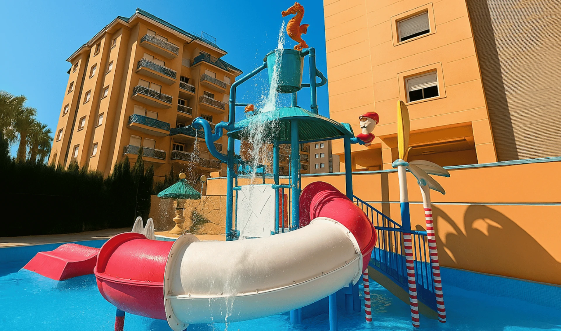 parque acuático bakour la manga hotel murcia